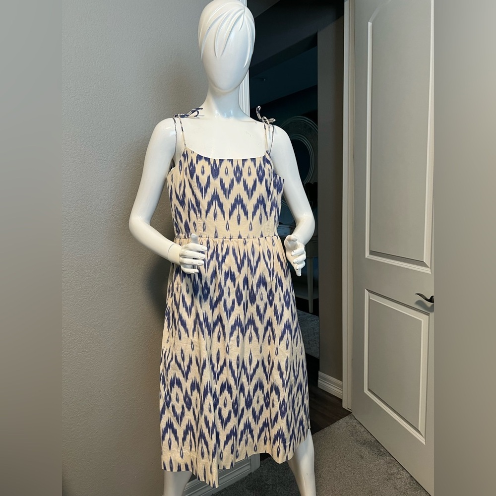 J Crew Ikat sundress size 14